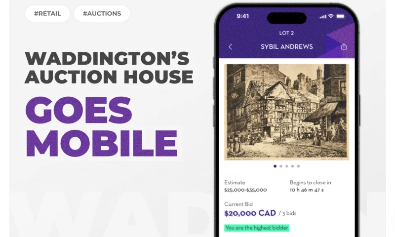 Waddington's Auction Mobile App