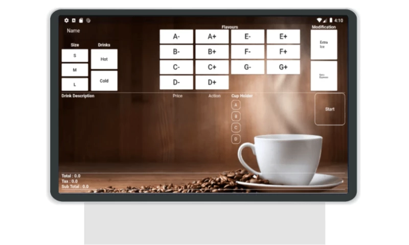 Devomech Solutions - Coffee machine with App development