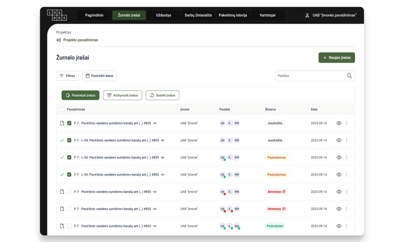 Idea Link - Construction Journal Platform