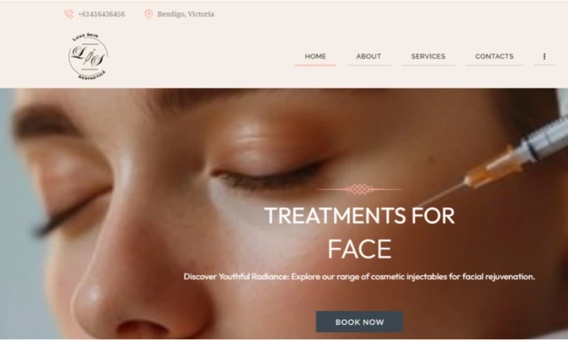 Liyan IT Solution - Cosmetic Skin Clinic Website Using WordPress / WooCommerce