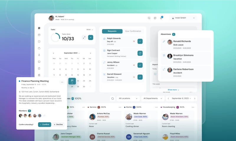 Darly Solutions - Hospitality-Driven HR Management System