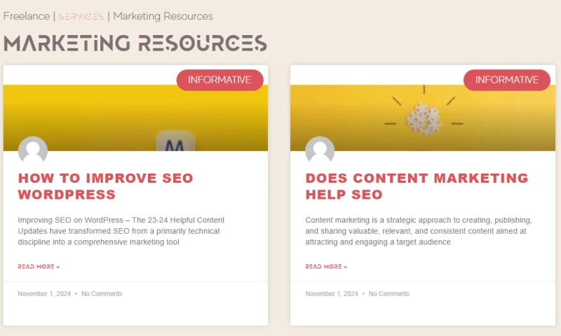 Annie Veale - Helpful Content