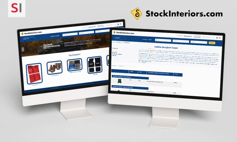 SynapseIndia Outsourcing - Stock Interiors - Auto Interiors E-Commerce Store built on ASP.Net