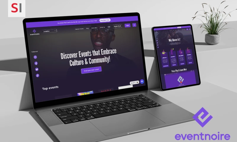 SynapseIndia Outsourcing - Eventnoire Website Development