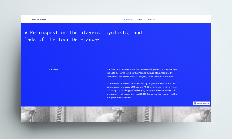 Action Design CO. - Tour De France Archive