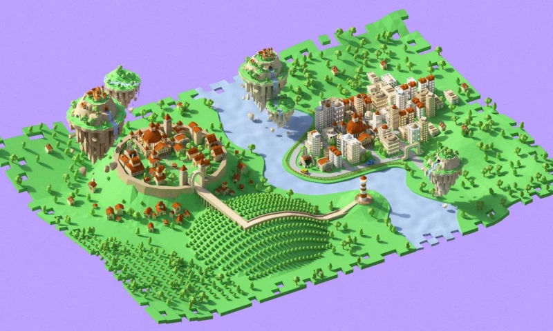 IXD Büro - NFT Metaverse MetaPharm Play to earn in a unique new world