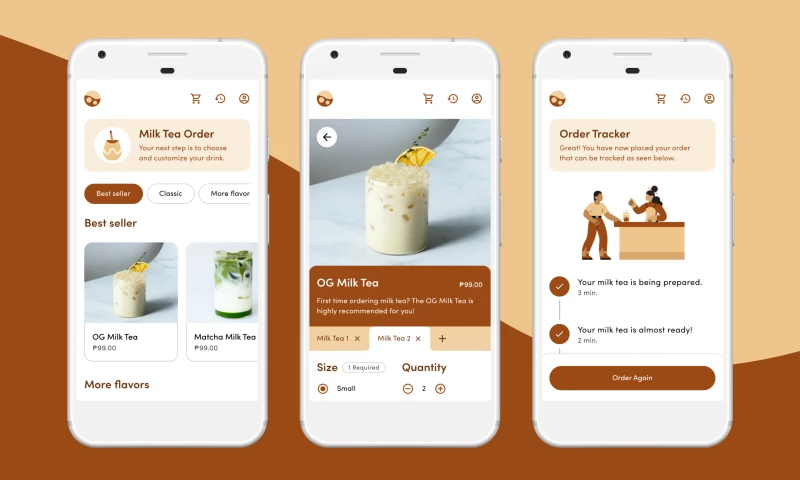 Abby Dubouzet - Milk Tea App