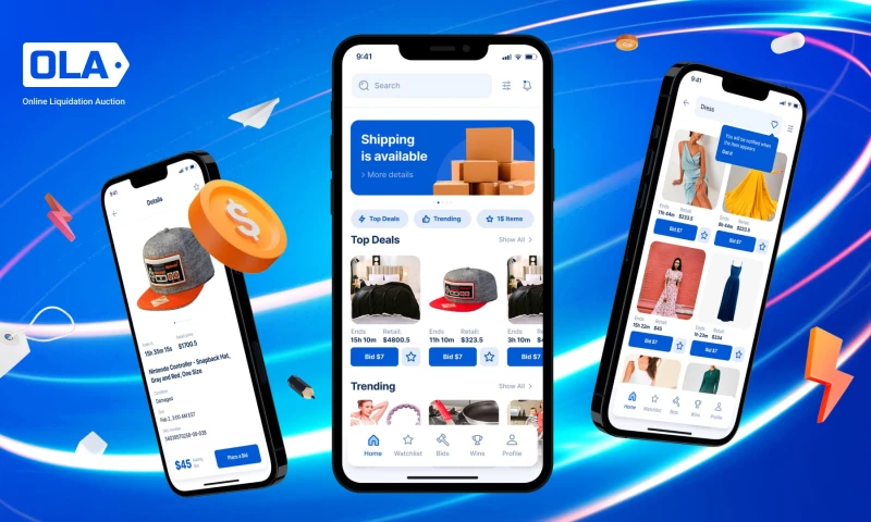 Mobile App for Online Auction House