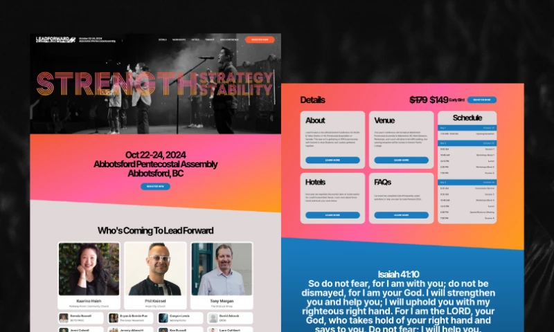 Mountain Thirteen - Lead Forward Website