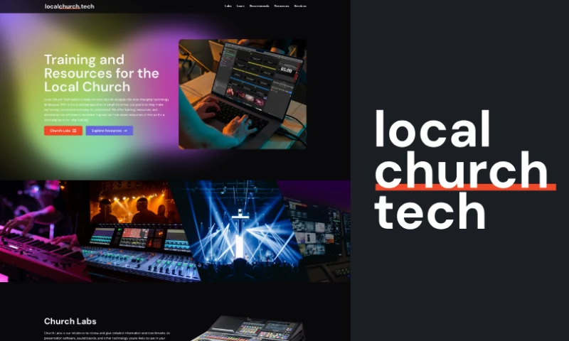 Mountain Thirteen - Local Church Tech Website & Branding