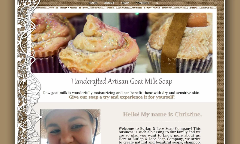 aStash Web Design & Marketing - Burlap Lace & Soap Co