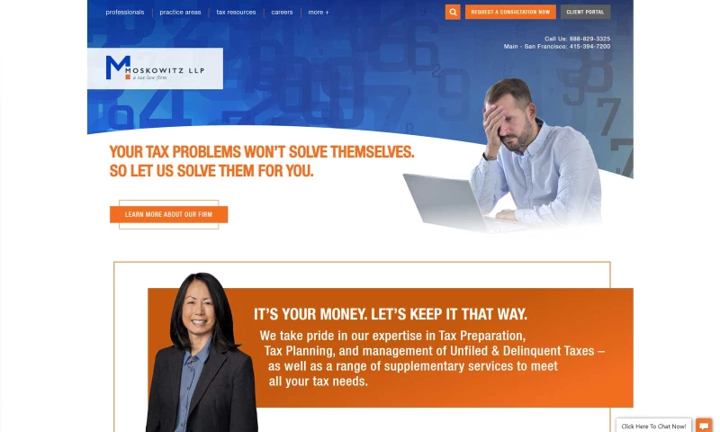 Moskowitz LLP Website