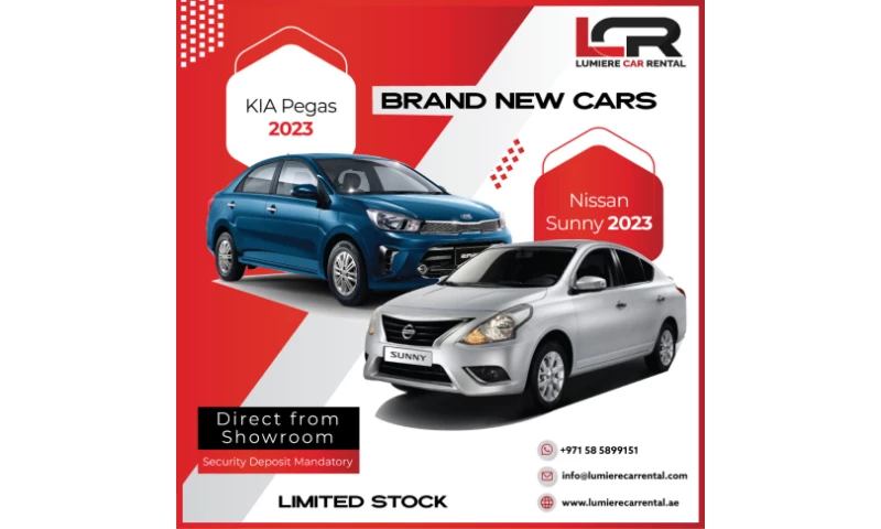 Soharon Infotech - Lumiere Car Rental - Poster Design