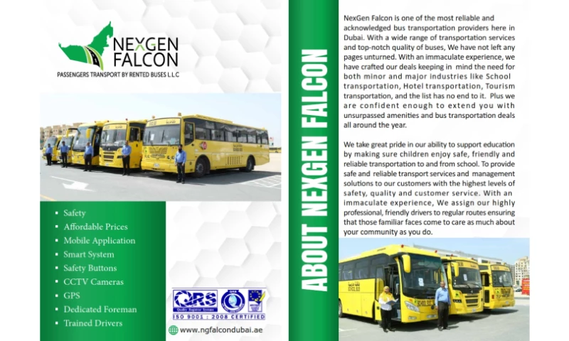 Soharon Infotech - NextGen Falcon Travel - Profile Design