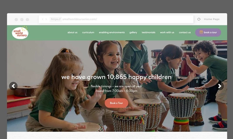 WebHill - Small World Nursery