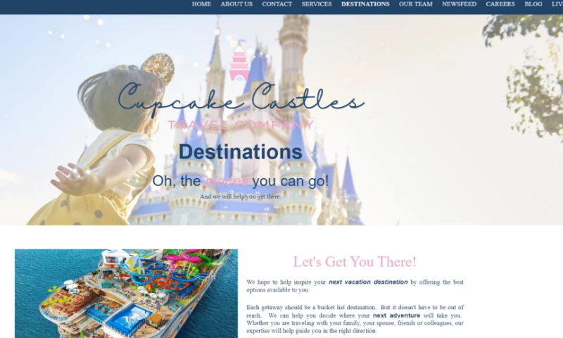 Cupcake Castles - A travelling management networking platform