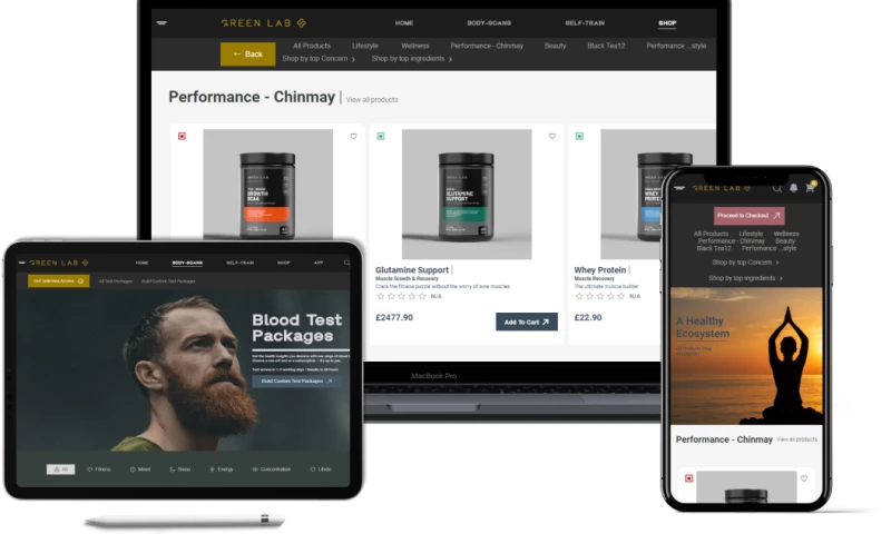 Green Lab - Analyze health