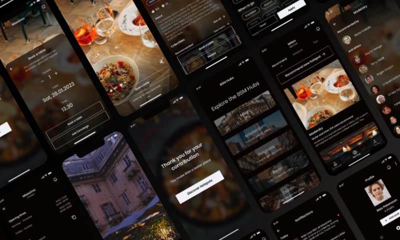 Effect-Driven Design Studio - Web3 community app design
