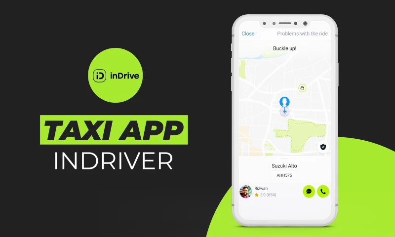 inDrive Taxi & Driver App | Mobile App Development | Android App | Ios App