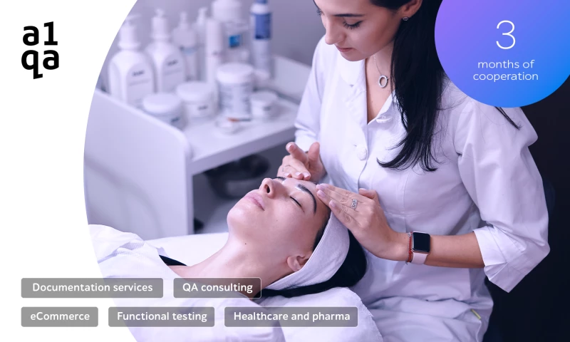 a1qa - Assisting a leading aesthetic medicine company in ensuring high quality of an online shop