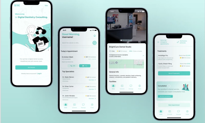 Mobile App Development for DDC (Digital Dentistry Consultation)