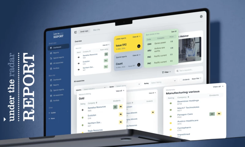 Snotor - Under The Radar trading dashboard with the news section