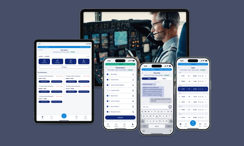 Pilot Support Mobile App