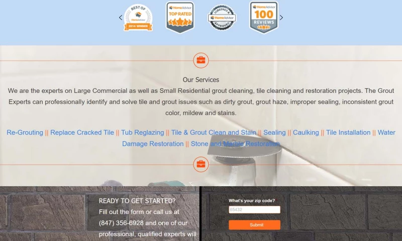 Home Based Services - Tile and Grout Repair