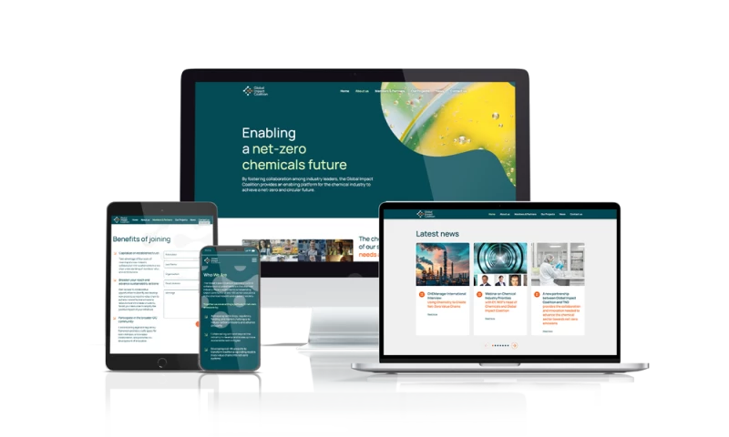 Colab Agency - Website design and build for GIC