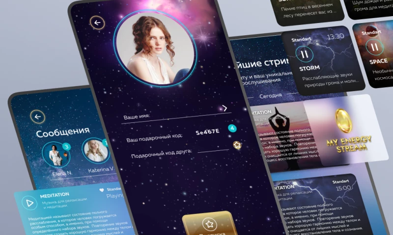 ItFox - A multiplatform mobile app for meditation