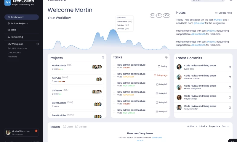 UI Forge - Tech Collab Hub