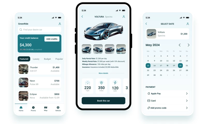 UI Forge - Green ride