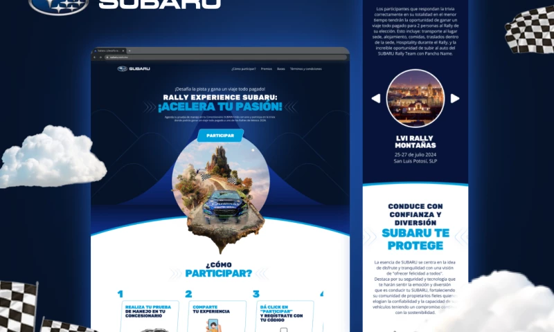 BluePixel - Subaru "Rally Experience"