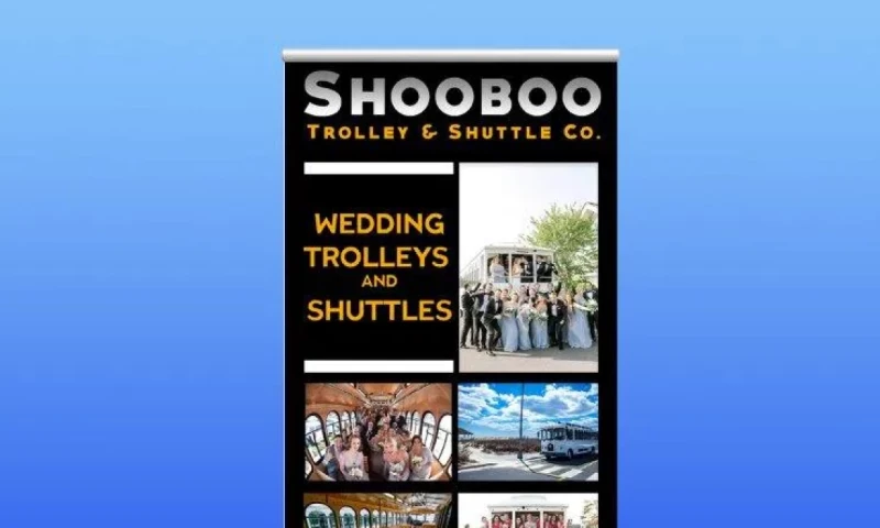 Wingman Planning - ShooBoo Trolley & Shuttle Co. Retractable Banner