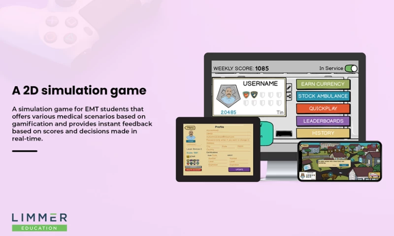 RIKSOF - EMT- A 2D simulation game