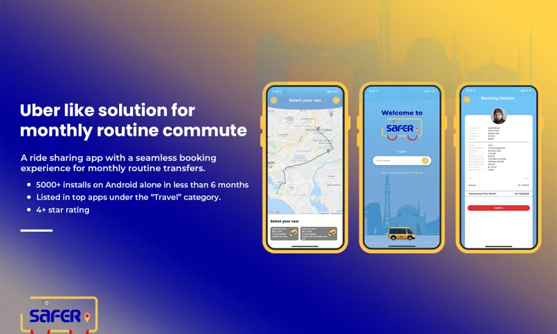 RIKSOF - Booking app for monthly routine transport service