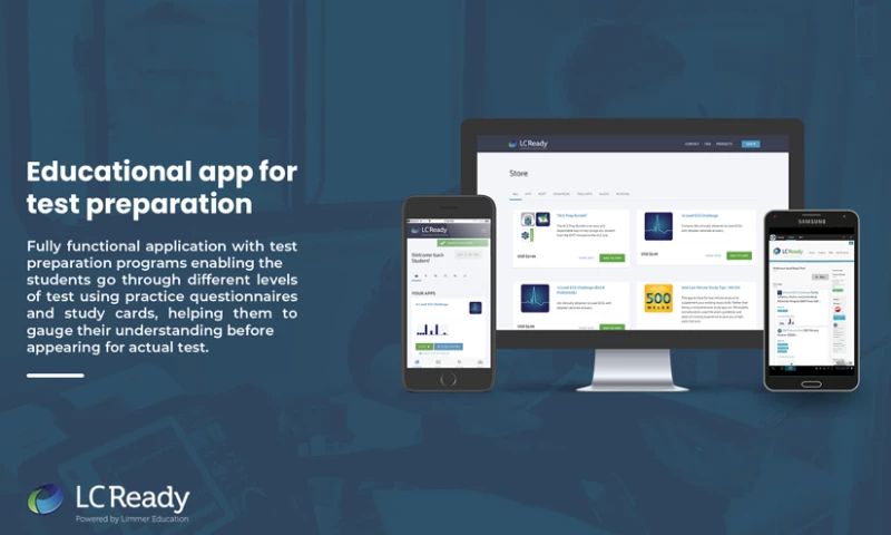 RIKSOF - LC Ready - Educational app for test preparation