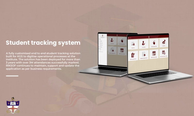 RIKSOF - Karachi Grammar School - Student Tracking System