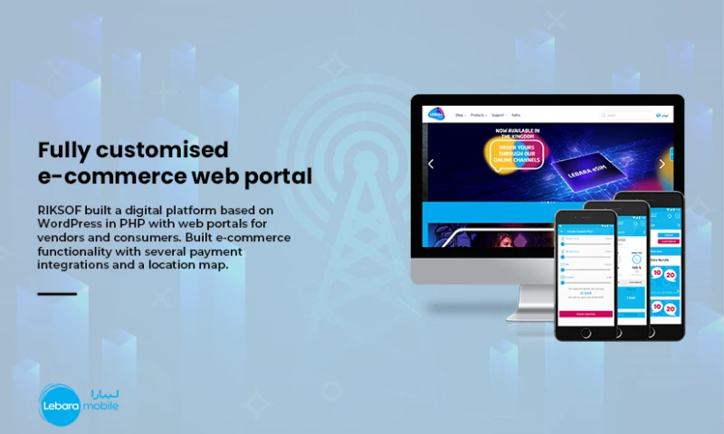 RIKSOF - Lebara Mobile - An end-to-end e-commerce store