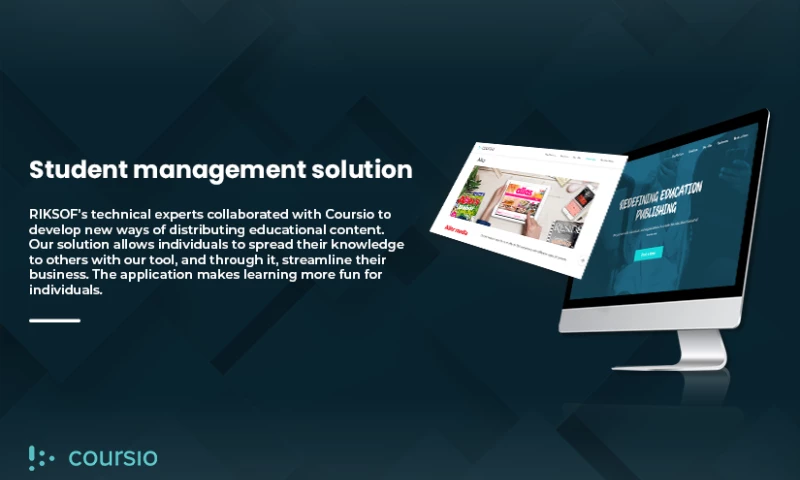 RIKSOF - Coursio - Student Management Solution