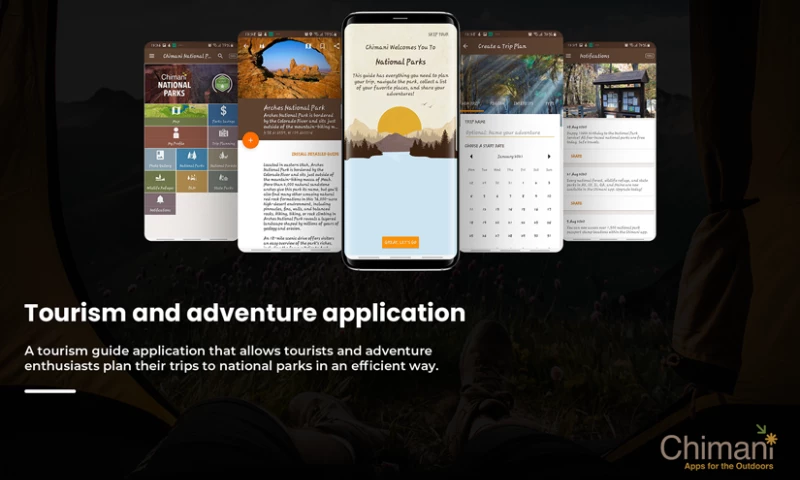 RIKSOF - Chimani - Tourism and Adventure application