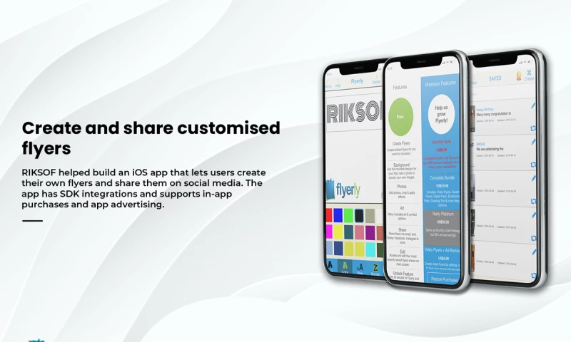 RIKSOF - Flyerly - Create and Share Flyers