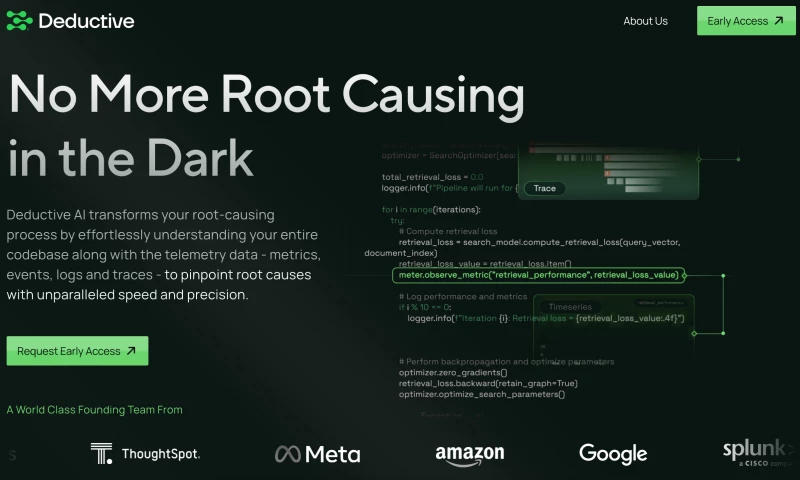ThunderClap - Deductive - The New Way of ‍Root-Causing Issues