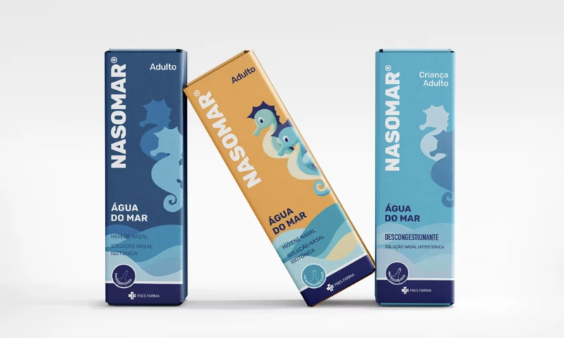 Logo and Packaging Redesign for Nasomar