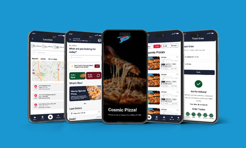 Online Ordering Application for Cosmic Pizza