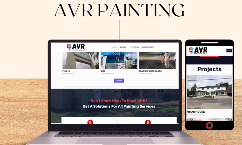 Wico Business Solutions - Web Development, Local SEO & PPC Campaign for AVRPainting.com