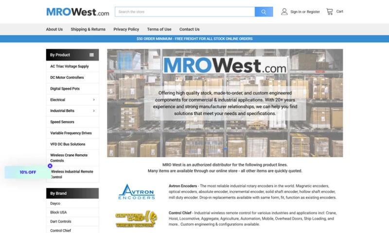 MRO West New Website Launch