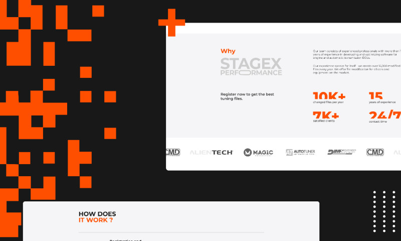 mkey media - Landing page ( Wordpress )