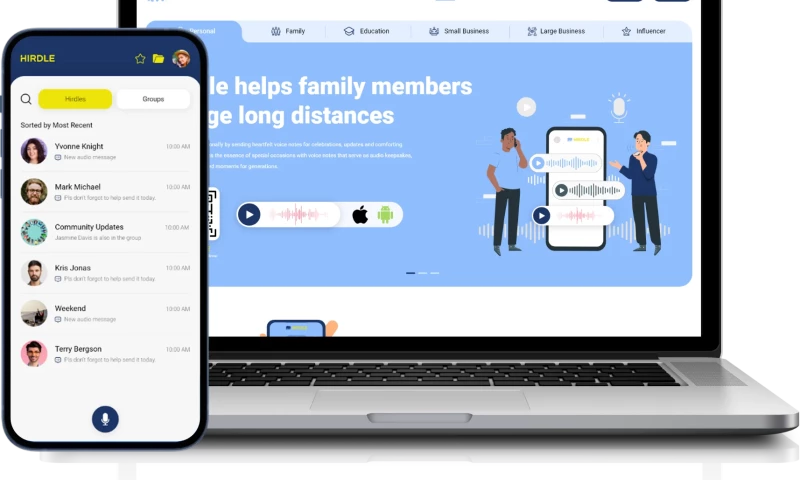 Hirdle - Communication Platform