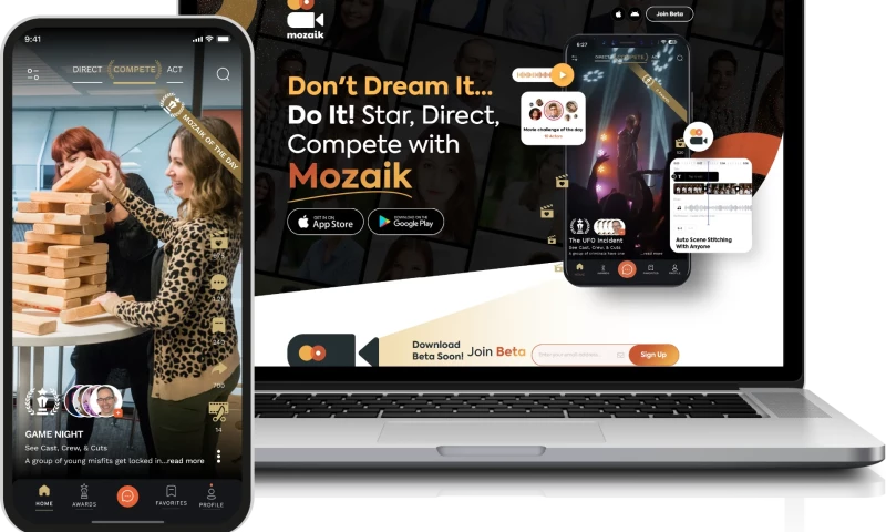 Mozaik - Mobile Movie Making App
